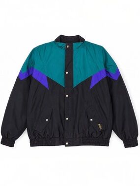 Vintage 90s Tourney Gore-Tex Colorblock Ski Shell Jacket Men’s XL
